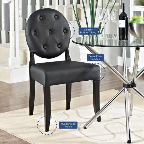 Button Dining Side Chair Set of 2