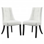 Noblesse Dining Chair Vinyl Set of 2