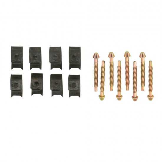 Kingston Brass Surface Mount Clip 8 Clips Pack