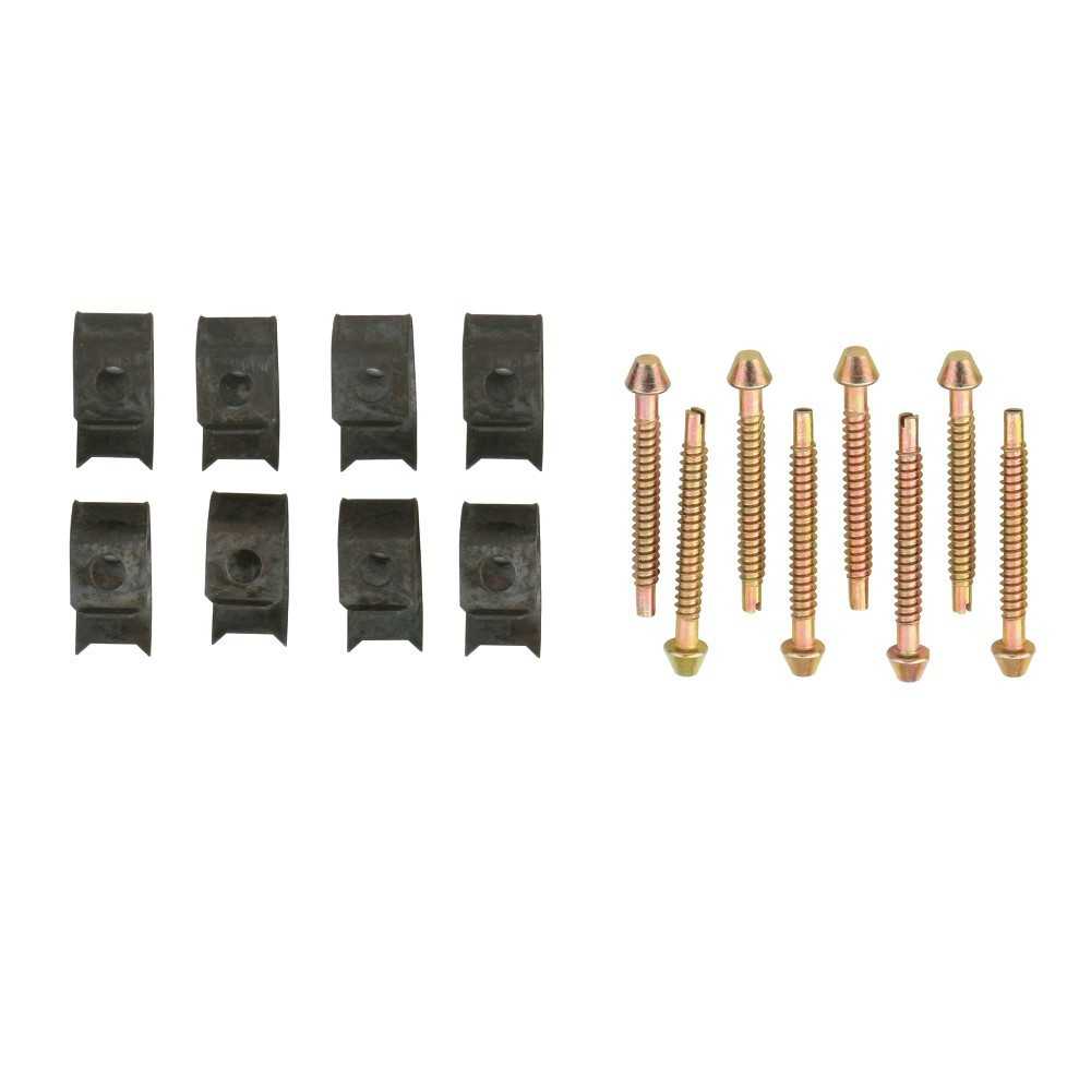 Kingston Brass Surface Mount Clip 8 Clips Pack