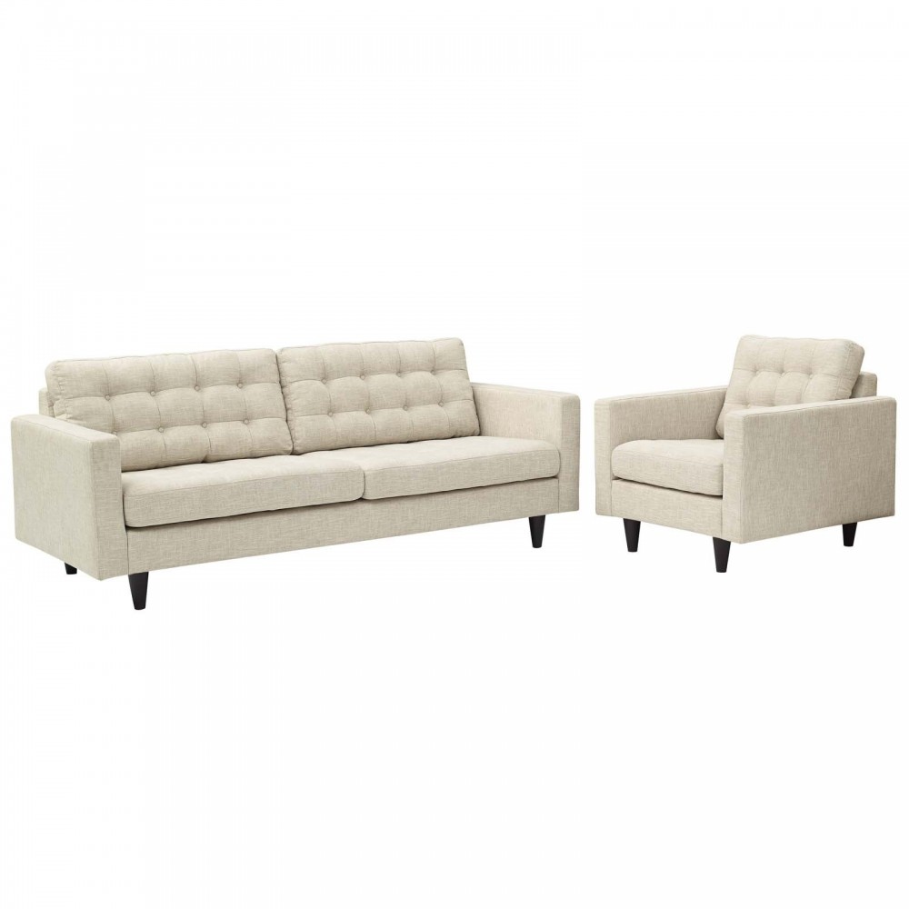 Empress Armchair and Sofa Set of 2