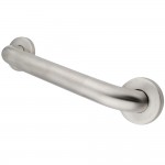 Kingston Brass 24" Stainless Steel Grab Bar, Brushed Nickel