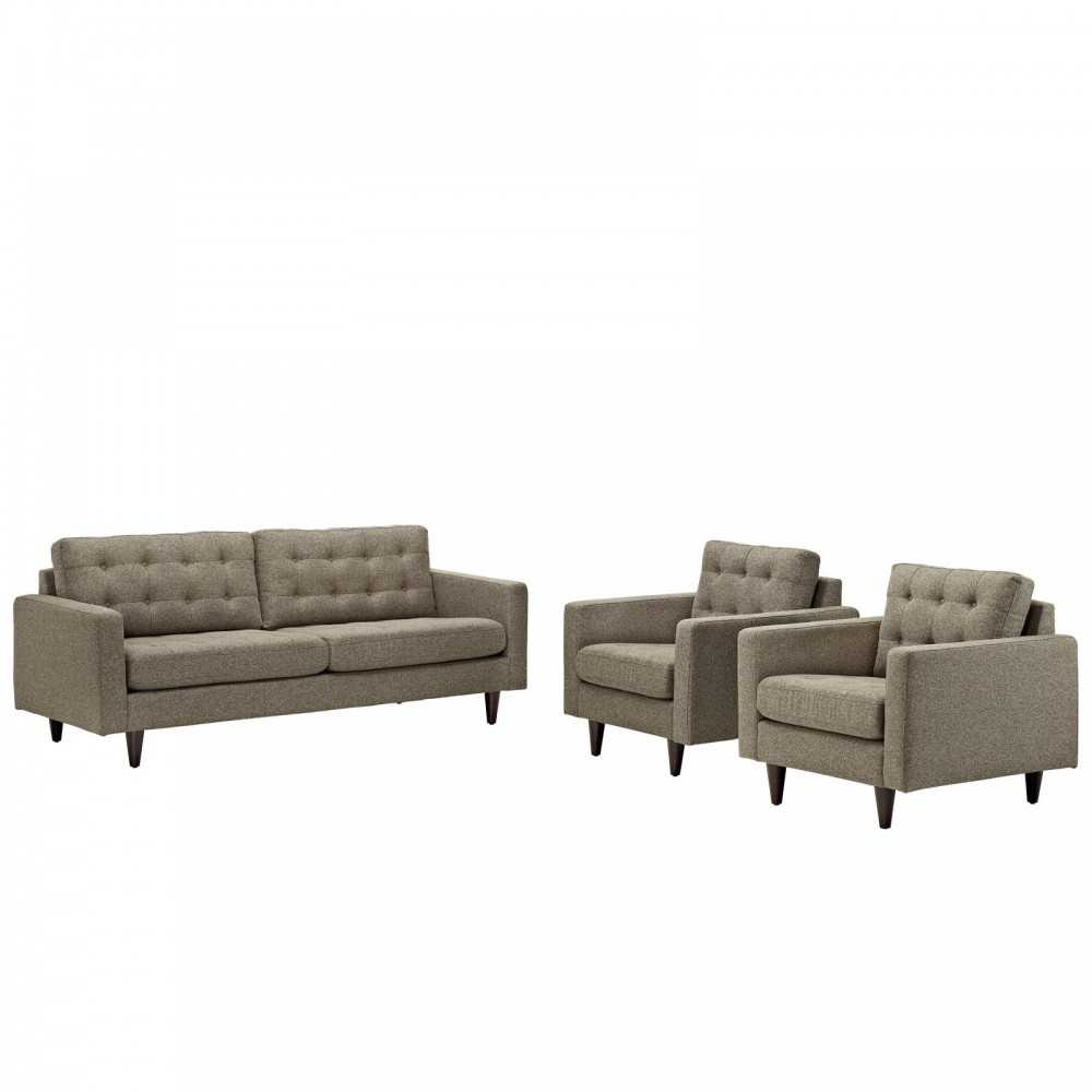 Empress Sofa and Armchairs Set of 3