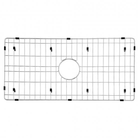 Gourmetier Arcticstone 29"X14" Kitchen Sink Grid, Brushed