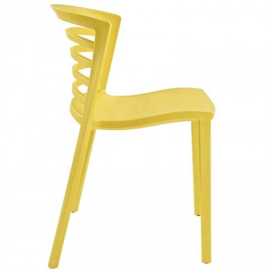 Curvy Dining Chairs Set of 4