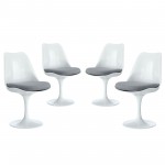 Lippa Dining Side Chair Fabric Set of 4