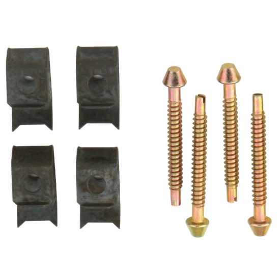 Kingston Brass Surface Mount Clip 4 Clips Pack