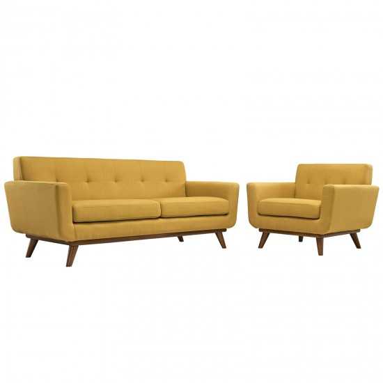 Engage Armchair and Loveseat Set of 2