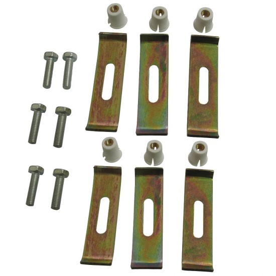 Kingston Brass Undermount Clip 6 Clips Pack