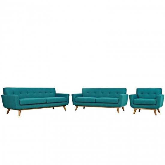 Engage Sofa Loveseat and Armchair Set of 3