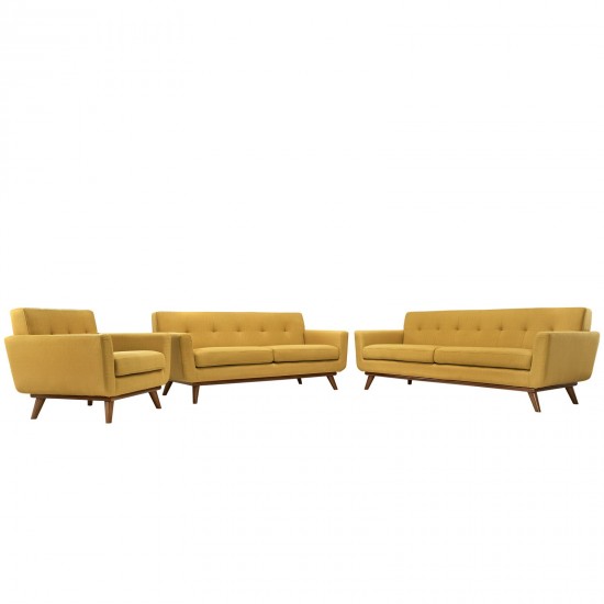 Engage Sofa Loveseat and Armchair Set of 3