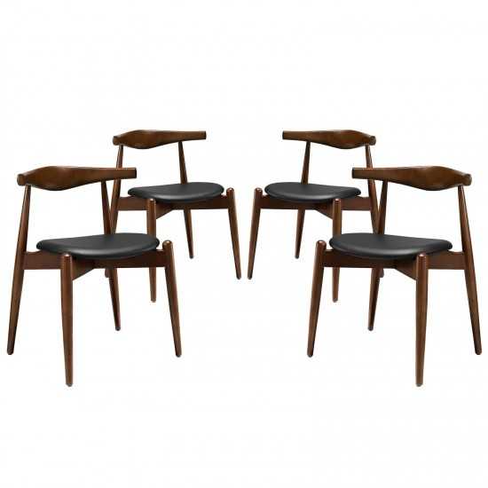 Stalwart Dining Side Chairs Set of 4