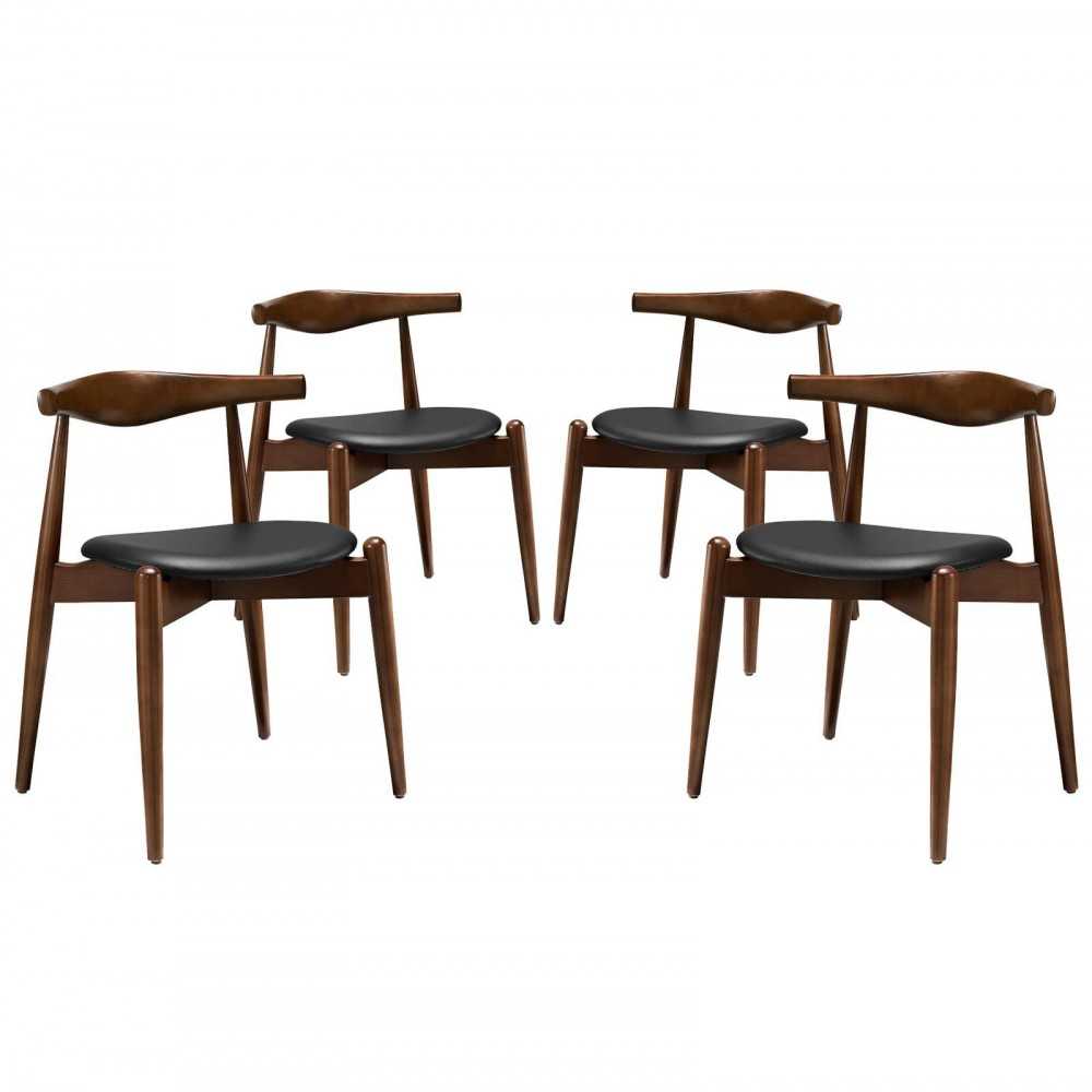 Stalwart Dining Side Chairs Set of 4