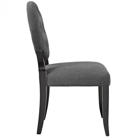 Button Dining Side Chair