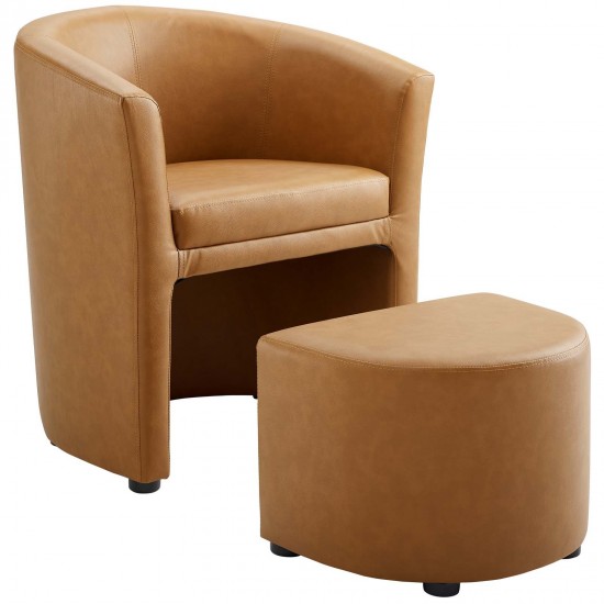 Divulge Armchair and Ottoman