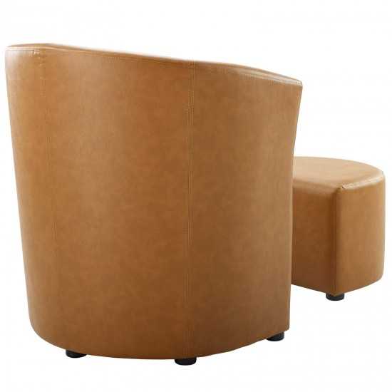 Divulge Armchair and Ottoman