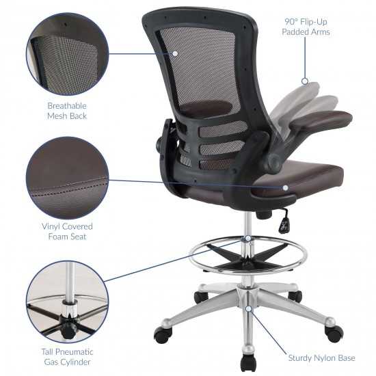 Attainment Vinyl Drafting Chair