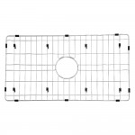 Gourmetier Arcticstone 26"X14" Kitchen Sink Grid, Brushed