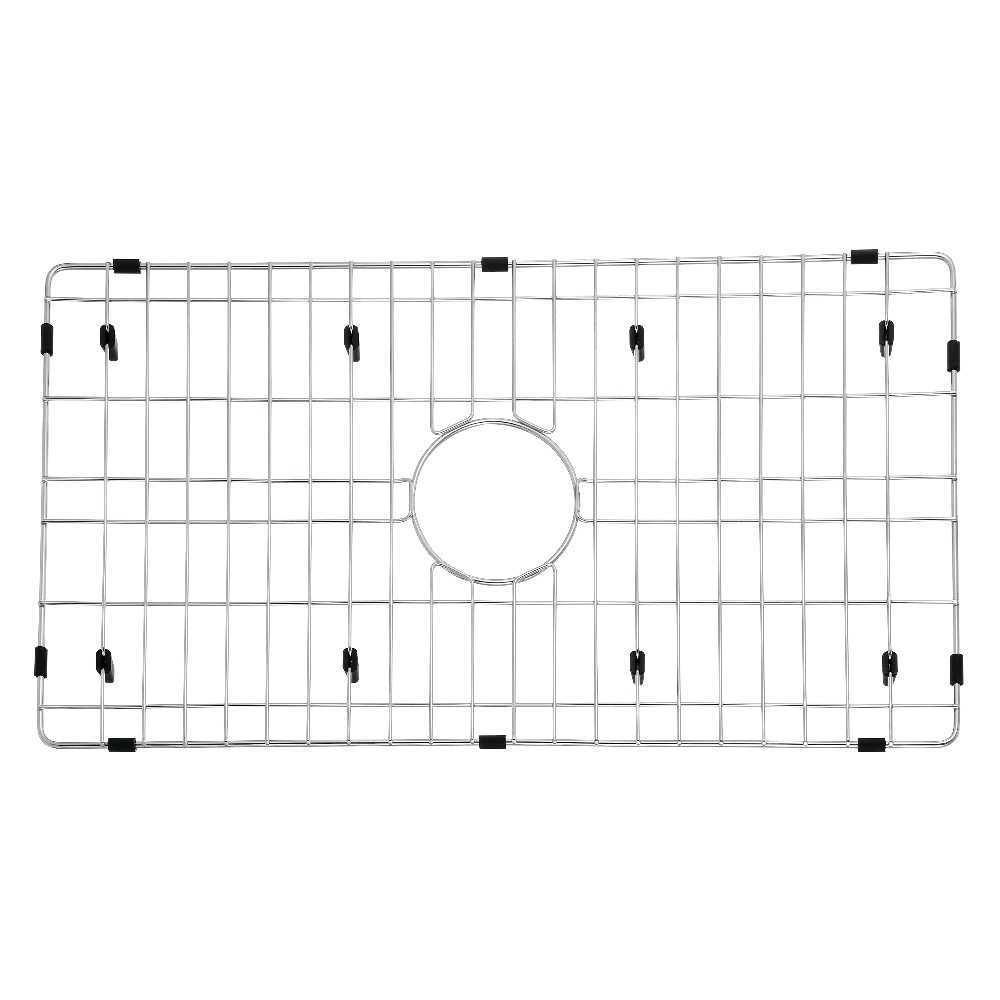 Gourmetier Arcticstone 26"X14" Kitchen Sink Grid, Brushed