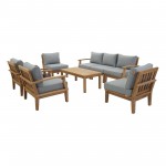 Marina 8 Piece Outdoor Patio Teak Set