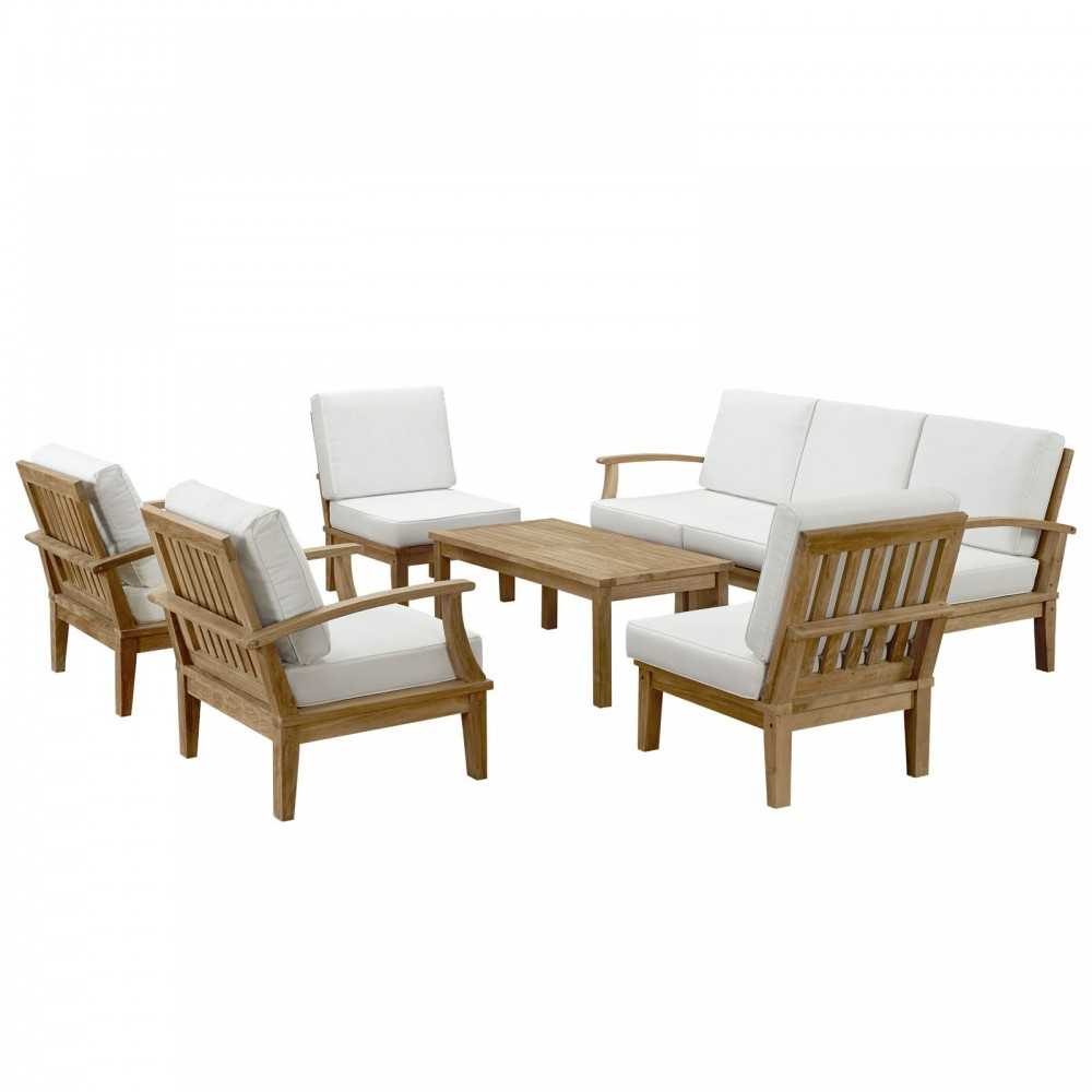 Marina 8 Piece Outdoor Patio Teak Set