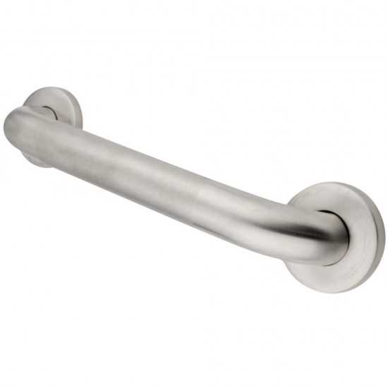 Kingston Brass 30" Stainless Steel Grab Bar, Brushed Nickel