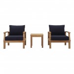 Marina 3 Piece Outdoor Patio Teak Set