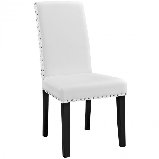 Parcel Dining Faux Leather Side Chair