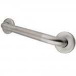 Kingston Brass 12" Stainless Steel Grab Bar, Brushed Nickel