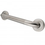 Kingston Brass 24" Stainless Steel Grab Bar, Brushed Nickel