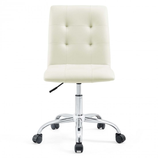 Prim Armless Mid Back Office Chair