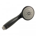 Kingston Brass 5 Setting Hand Shower Head, Matte Black