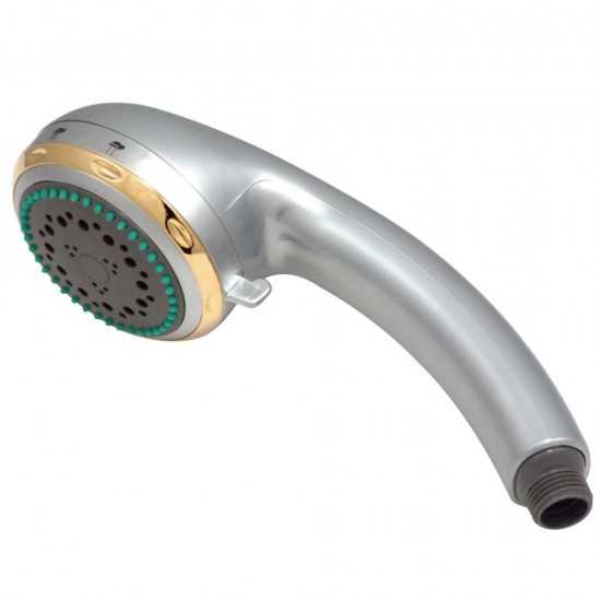Kingston Brass 6 Function Hand Shower, Brushed Nickel