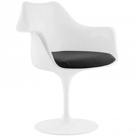 Lippa Dining Vinyl Armchair