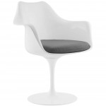 Lippa Dining Vinyl Armchair