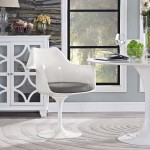 Lippa Dining Vinyl Armchair