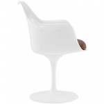 Lippa Dining Vinyl Armchair