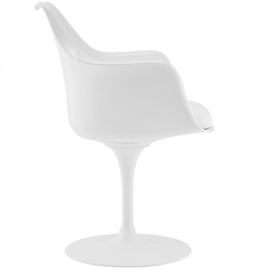 Lippa Dining Vinyl Armchair