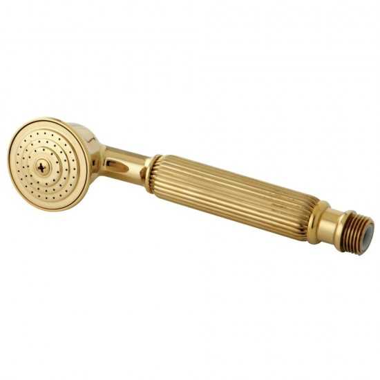 Kingston Brass Hand Shower, Polished Brass