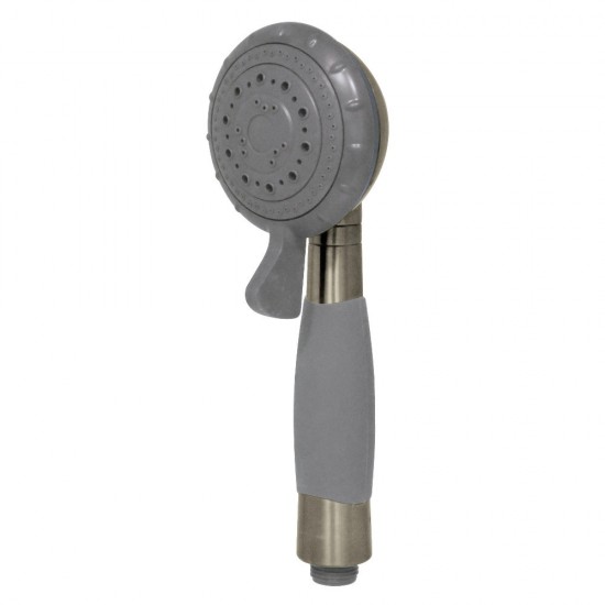 Kingston Brass Kaiser 4-Function Hand Shower Head, Brushed Nickel/Gray