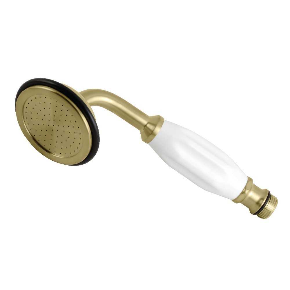 Kingston Brass Hand Shower Head, Brushed Brass