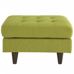 Empress Upholstered Fabric Ottoman