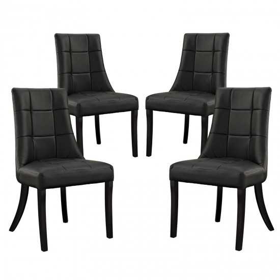 Noblesse Dining Chair Vinyl Set of 4