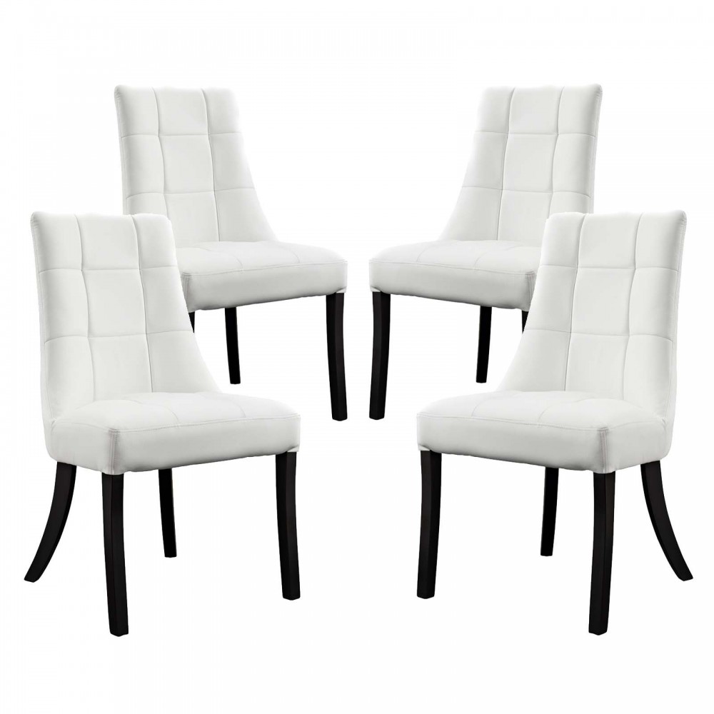 Noblesse Dining Chair Vinyl Set of 4 Noblesse Dining Chair Vinyl Set of 4