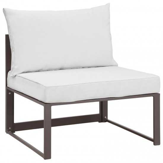 Fortuna 5 Piece Outdoor Patio Sectional Sofa Set