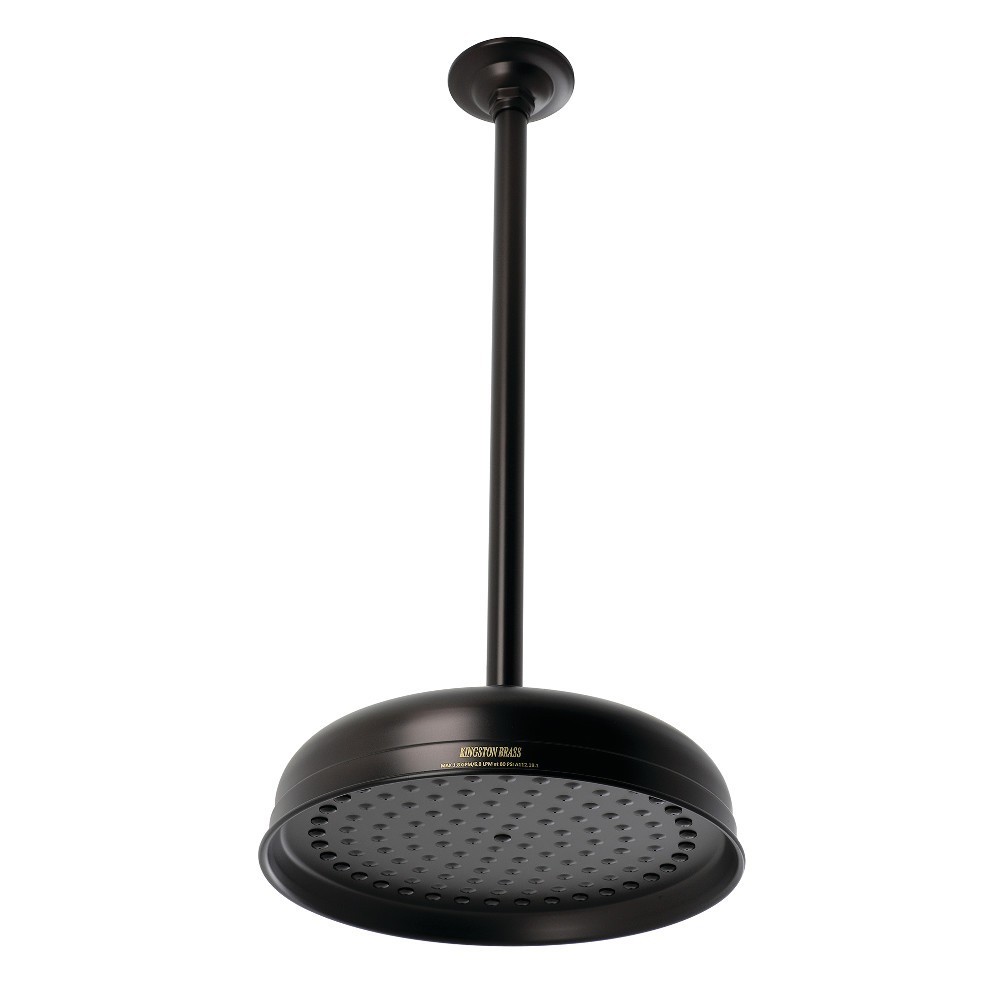 Kingston Brass 10" Showerhead with 17" Ceiling Mounted Shower Arm, Oil Rubbed Bronze