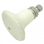 Kingston Brass Victorian Ceramic Showerhead, Polished Chrome