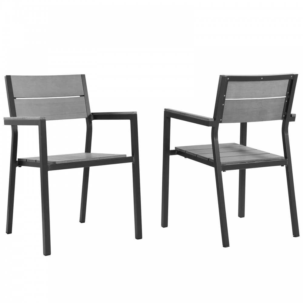 Maine Dining Armchair Outdoor Patio Set of 2