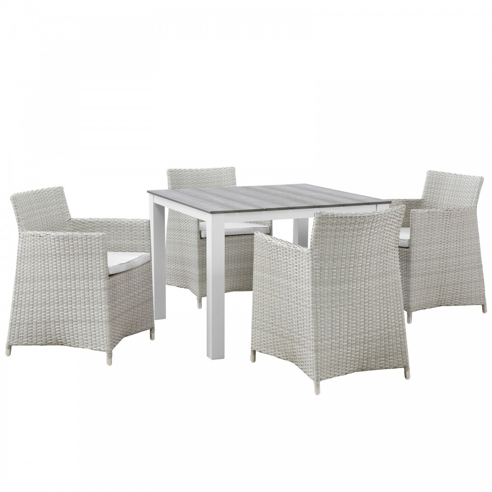Junction 5 Piece Outdoor Patio Dining Set Junction 5 Piece Outdoor Patio Dining Set