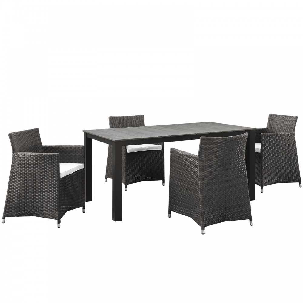 Junction 5 Piece Outdoor Patio Dining Set